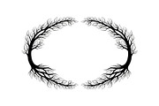 Nature Wreath Frame Vector Bundle, an Illustration by jahid234 (Thumbnail 46 of 51)
