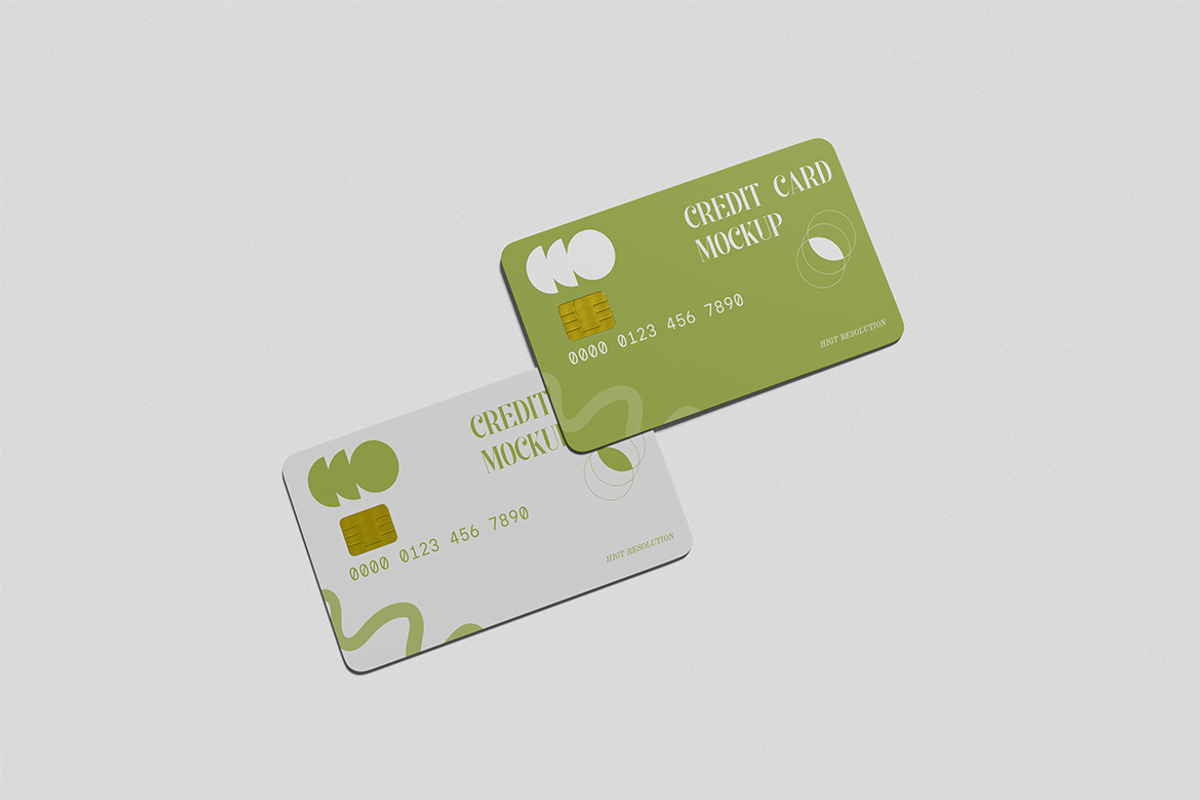 High Quality Credit Card Mockup, a Product Mockup by Afif_studio (Photo 4 of 5)