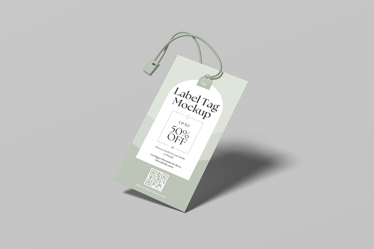 Label Tag Mockup, an Advertising Mockup by graphicsecond (Photo 5 of 6)