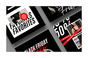 Black Friday Instagram Canva Pack, a Social Media Template by Angkalimabelas (Thumbnail 3 of 5)