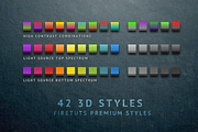 3D Text and Object Styles, a Layer Style Add-On by firetuts (Thumbnail 2 of 2)