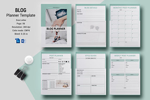 Printable Blog Post Planner V22