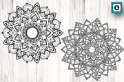 Round Hand drawn Mandalas Meditation, a Graphic by Vibrant Design Shop (Thumbnail 3 of 6)