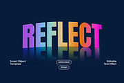 Reflect Text Effect, a Layer Style Add-On by alexdndz (Thumbnail 1 of 2)