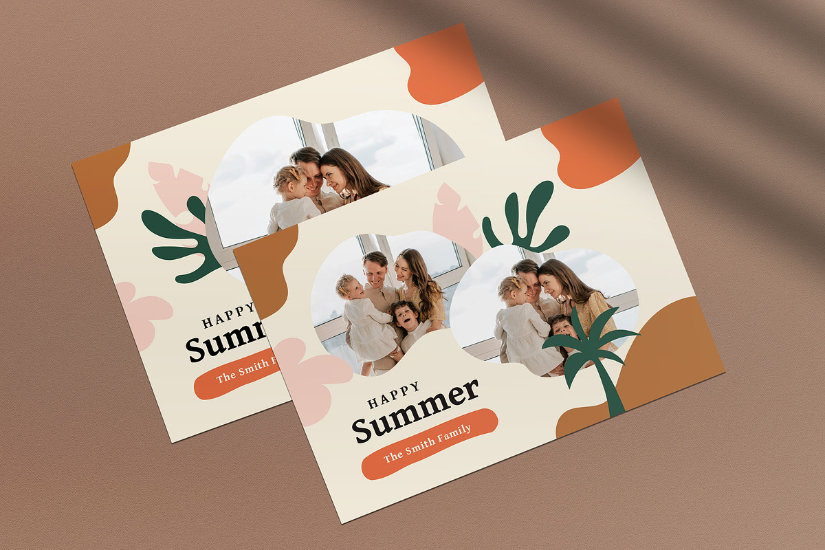 Summer Greeting Card, a Card Template by graphicook (Photo 3 of 4)