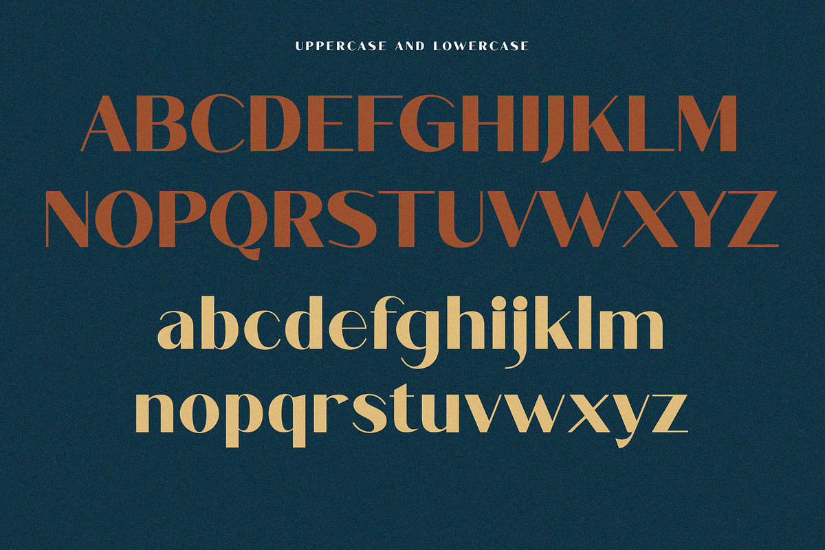 Fhunca Vinjhae Ligature Font, a Sans Serif Font by Font Kingdom (Photo 4 of 6)