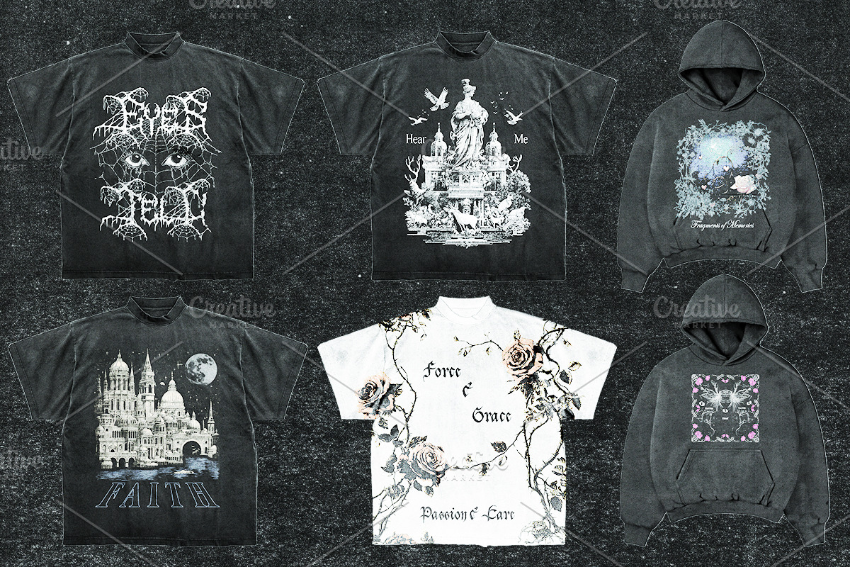 10+ PREMIUM Gothic Design Pack, an Object Graphic by Pahlevi Studio (Photo 4 of 6)