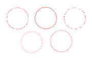 Watercolor love wreaths, an Illustration by Klipa Illustrations (Thumbnail 3 of 4)
