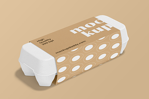 Eco Egg Packaging PSD Mockup, a Packaging Mockup by Mockupdaddy