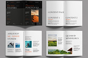 Creative Magazine Layout Template, a Brochure Template by MightyDesign (Thumbnail 1 of 6)