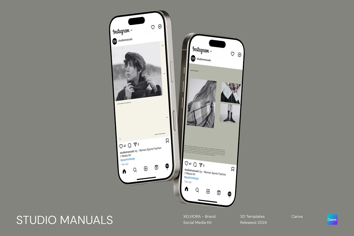 XELVIORA - Brand Social Media Kit, a Social Media Template by Studio Manuals (Photo 3 of 8)