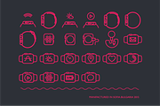 APPLE WATCH ICON SET, an Icon by Ema Dimitrova (Thumbnail 2 of 2)