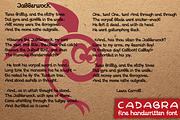 Cadabra_font, a Font by NicklancerShop (Thumbnail 1 of 3)