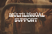 Dusty Rodeo - Vintage Western Font, a Serif Font by Flawless And Co (Thumbnail 8 of 10)