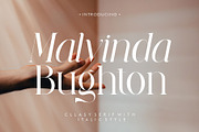 Malvinda Bughton Cllasy Serif With I, a Serif Font by Humaira_std (Thumbnail 1 of 9)