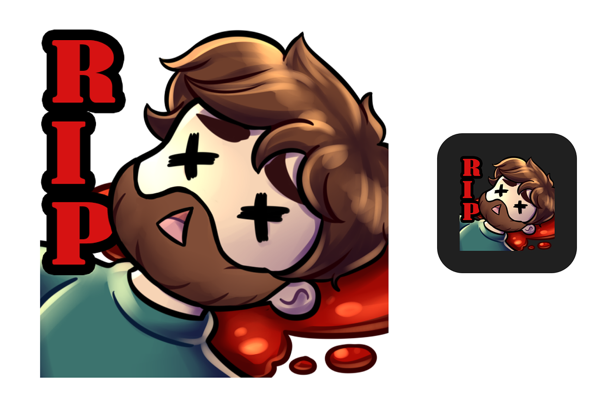 12 Brown Hair&Beard Chibi Boy Emotes, an Illustration by Custom Fonts & Patterns (Photo 5 of 12)