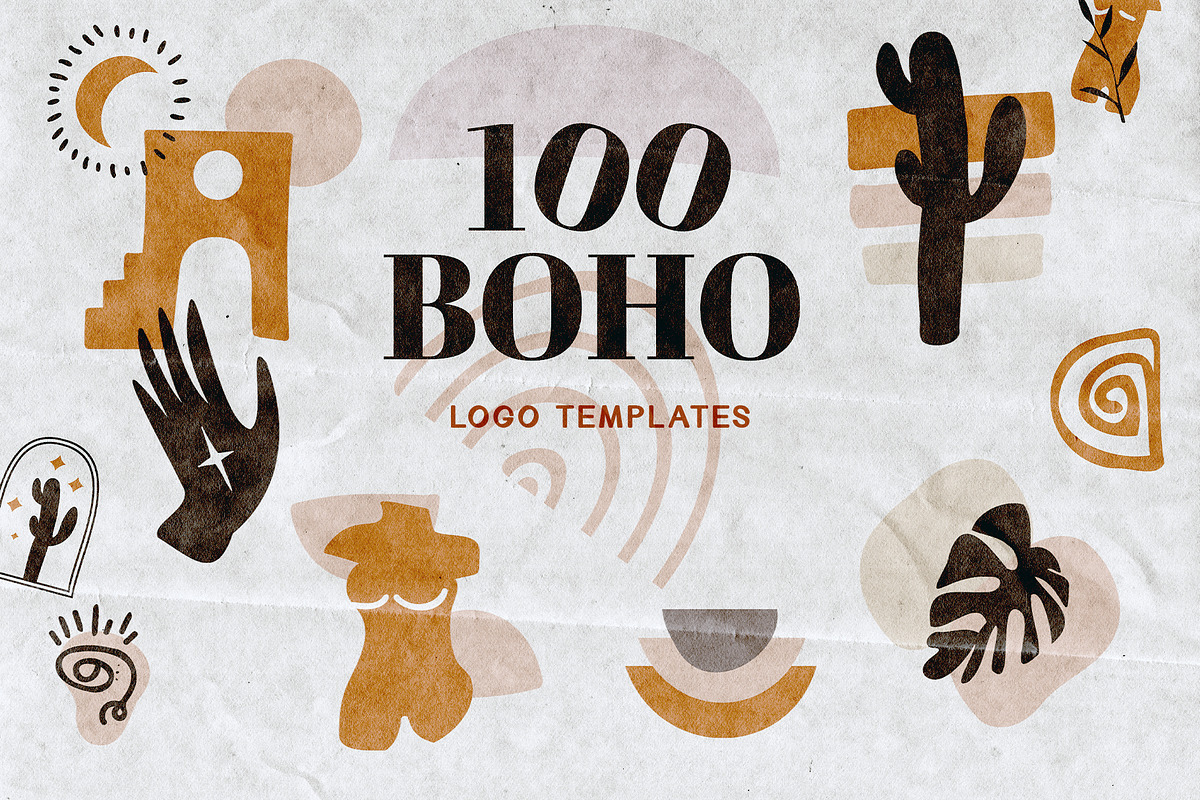 Boho Logo Bundle, a Branding & Logo Template by GraphicDash (Photo 1 of 10)