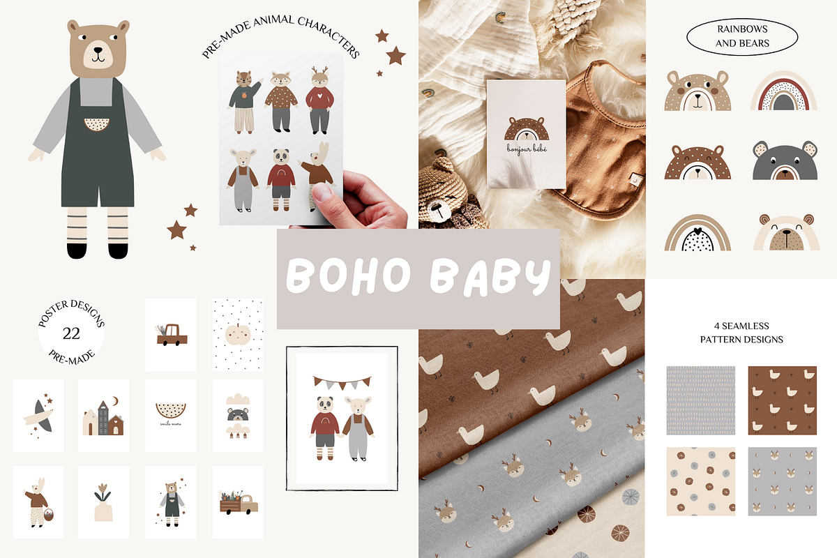Baby Boho Bundle, a Pattern Graphic by Alina Karpenko (Photo 3 of 8)
