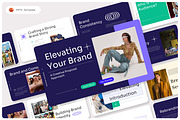 Elevating Your Brand PowerPoint, a Presentation Template by Premast (Thumbnail 1 of 4)
