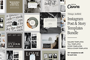 Vintage Social Media Templates, a Social Media Template by Brand & Bloom (Thumbnail 1 of 10)