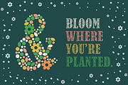 Botany Festival, a Serif Font by LoneArmy (Thumbnail 4 of 10)