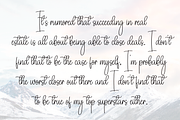 Berlina Signature | Script Font, a Handwritten Font by Scratchones (Thumbnail 6 of 8)