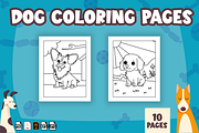 Printable Dog Coloring Pages for Kid, an Animal Illustration by Sultana177 (Thumbnail 3 of 3)
