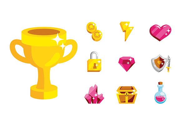 Video Game Illustration Set preview 4