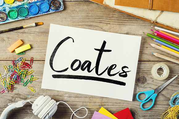 Coates Typeface preview 7