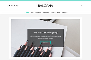 Bandana - Clean Portfolio Theme