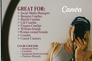 Coaching Canva Instagram Templates, a Social Media Template by Solana Creative Co. (Thumbnail 8 of 8)
