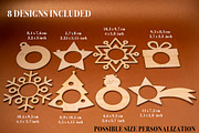 XmasNapkinHolder File 4 LaserCutter, an Object Graphic by MaramadeLaser (Thumbnail 4 of 5)