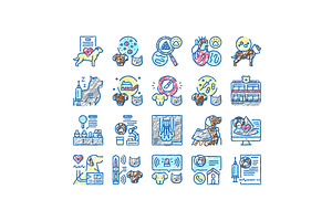 Hospital Pet Health Examination, an Object Illustration by pikepicture