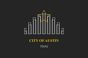 Austin Metropolitan Concept Logo, a Branding & Logo Template by Aura Canyon HQ (Thumbnail 6 of 6)