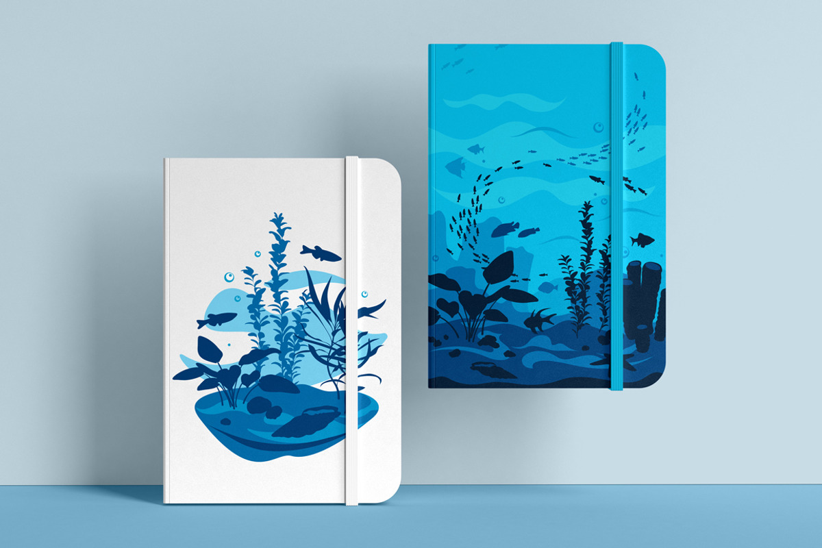Seascapes. Collection, a Decorative Illustration by Yulia Ogneva (Photo 4 of 4)