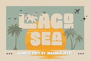 Lago Sea Sans Serif, a Sans Serif Font by maghrib