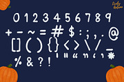 Pumpkin Night | Handwriting font, a Handwritten Font by LivelyAutumn11.11 (Thumbnail 3 of 4)