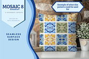Mosaic 8, MPK00107 - Repeat Pattern, a Pattern Graphic by MissPerfectKaos (Thumbnail 2 of 6)