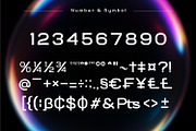 Betafind - Futuristic Font, a Sans Serif Font by Rishsketch (Thumbnail 10 of 13)
