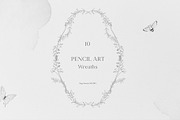 PENCIL ART- Floral line collection, an Illustration by Grace Noboa Illustrations (Thumbnail 4 of 12)