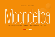 Moondelica, a Sans Serif Font by saemoon creative (Thumbnail 1 of 13)