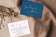 Minimal Thank You Card Template, a Card Template by Elegant_Studio44 (Thumbnail 2 of 6)