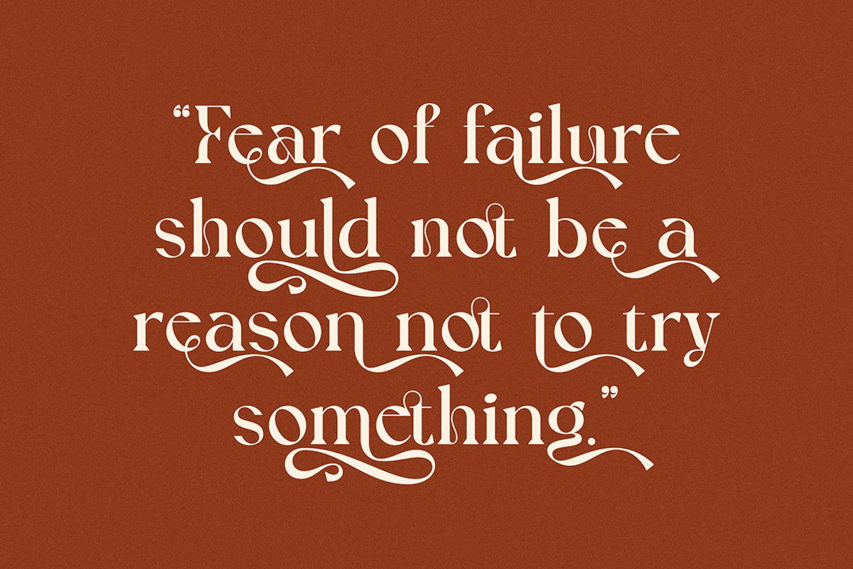 Sinderela Luxury Serif, a Serif Font by Cruzine (Photo 4 of 9)