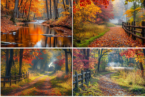 Fall/Autumn Tranquil Landscapes