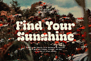 Geska Rolling - Groovy Retro Font, a Slab Serif Font by Kulokale (Thumbnail 4 of 10)