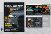 Car Magazine | Canva, a Magazine Template by ArtisticLand (Thumbnail 3 of 9)