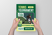 Tennis Tournament Flyer, a Flyer Template by Annora Studio (Thumbnail 2 of 6)
