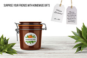 Fruit&berry clipart + label template, a Decorative Illustration by Pikovit (Thumbnail 5 of 13)