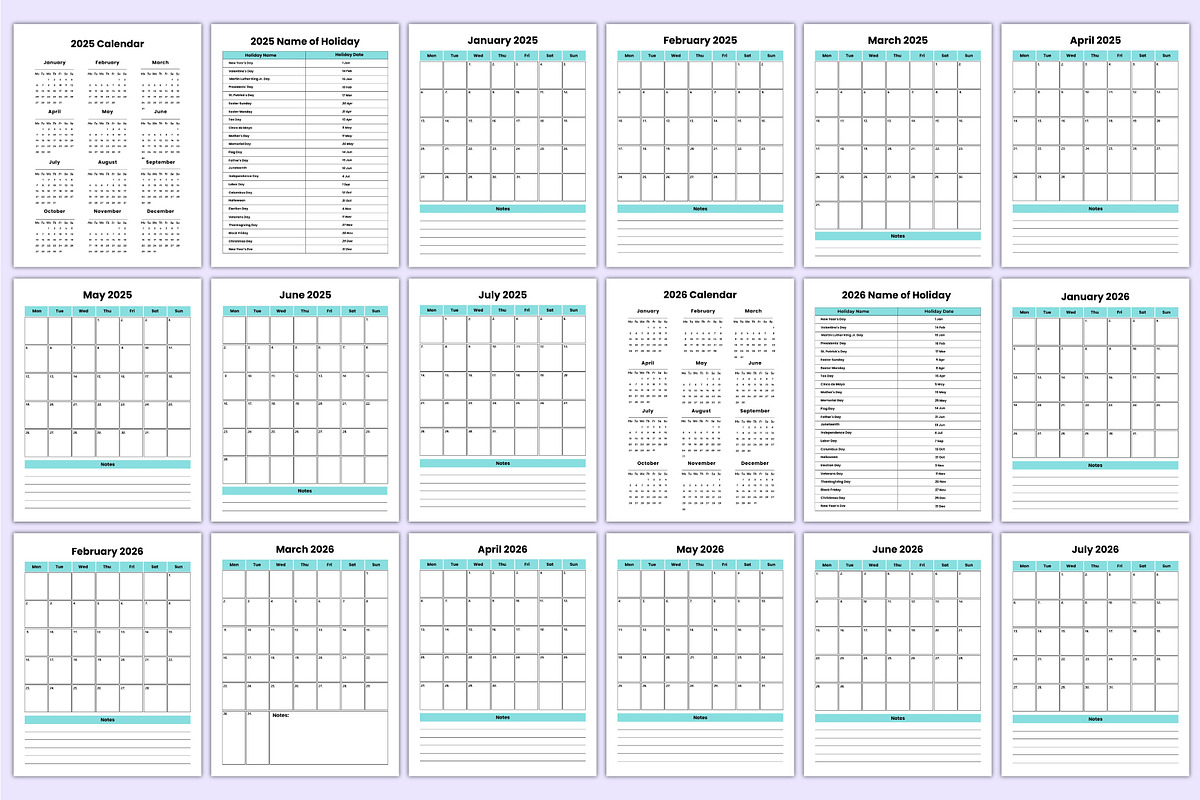 2025-2026 Craft Business Planner Kdp, a Stationery Template by Mustafiz (Photo 3 of 7)