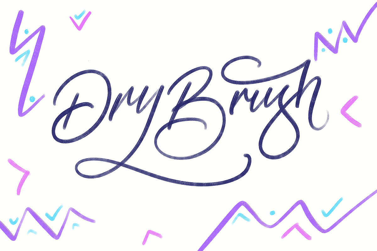 Procreate 4 Variety Brush Bundle preview 2